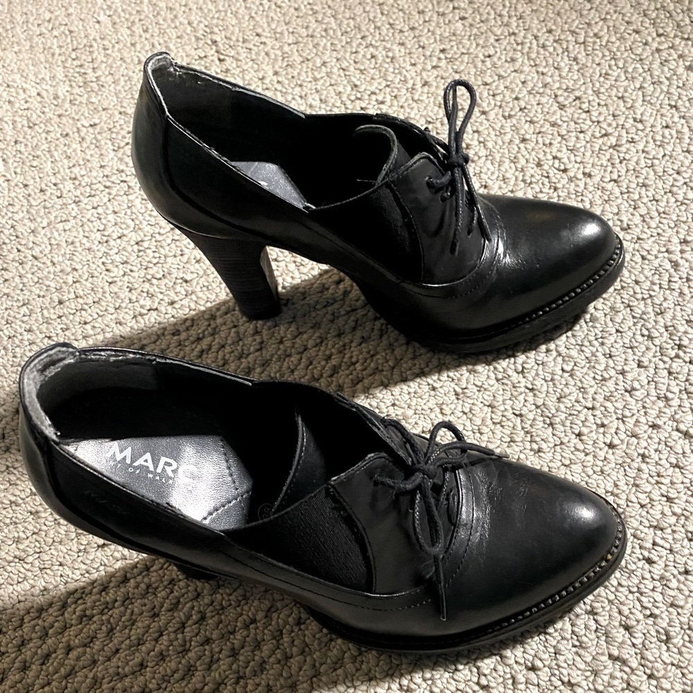 Marc-Art of Walk lace up black pump